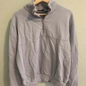 Brandy Melville quarter zip pullover